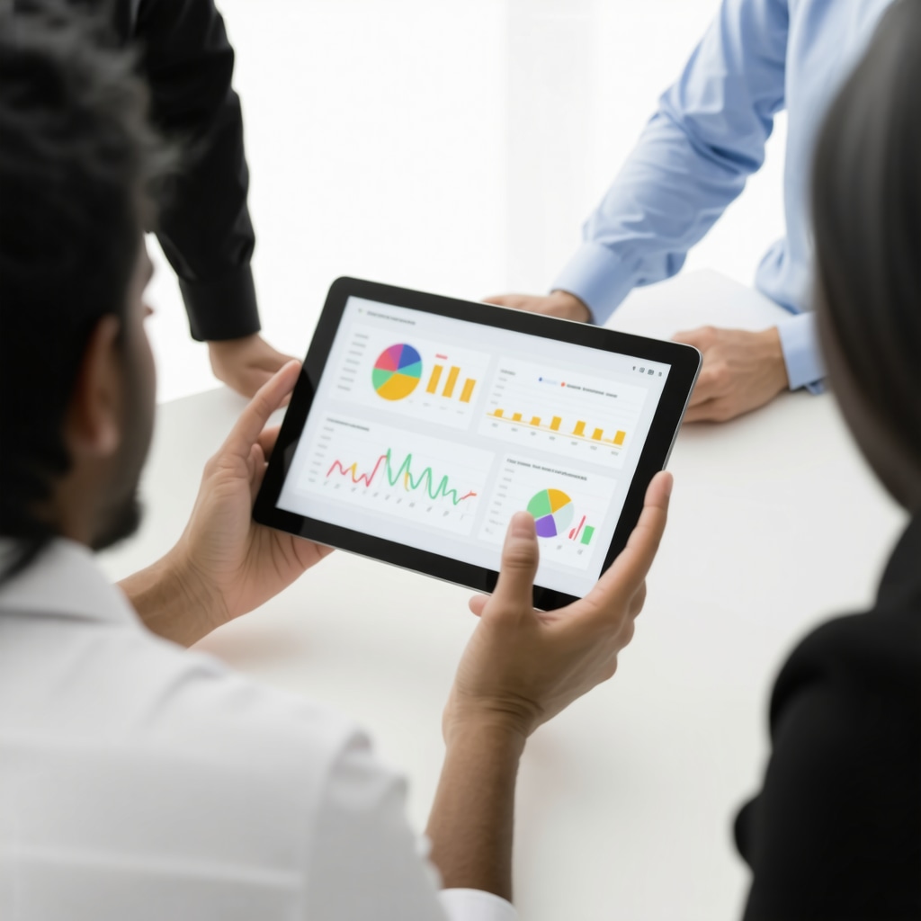 Medical professionals analyzing digital patient data for personalized Wegovy weight loss treatment