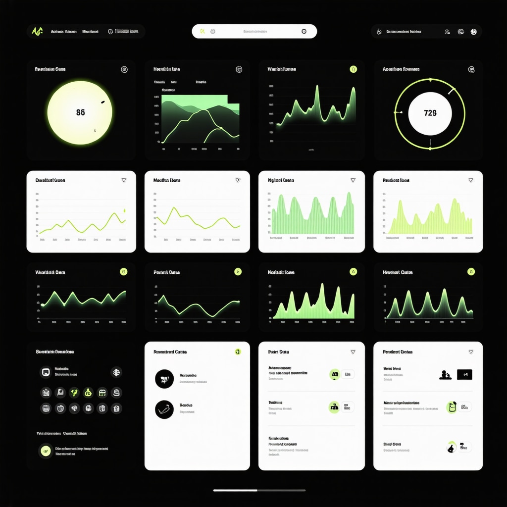 Futuristic digital health dashboard showing AI analytics and patient data for weight loss injections