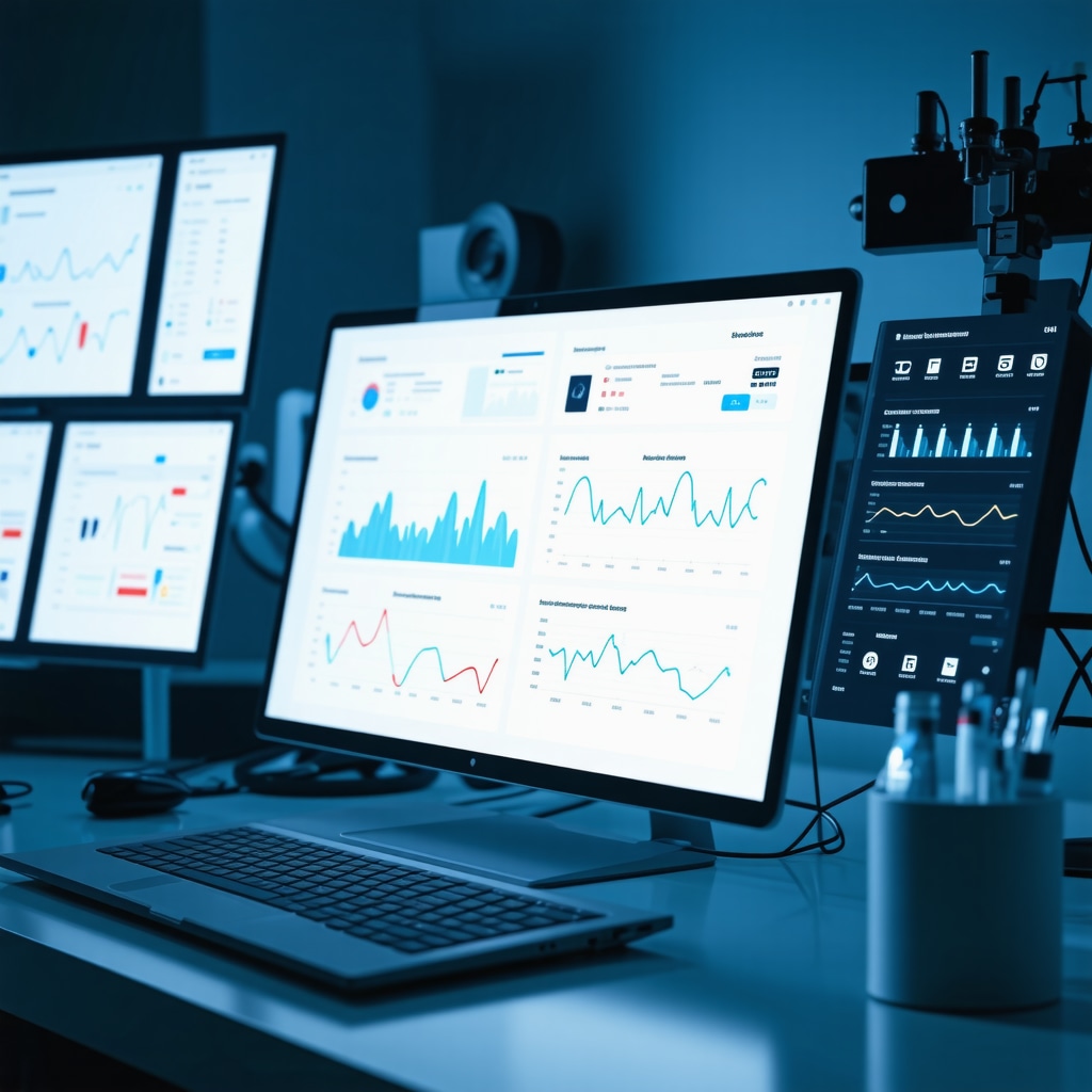 Digital dashboard showing metabolic biomarkers and AI analytics for personalized injectable weight loss therapy