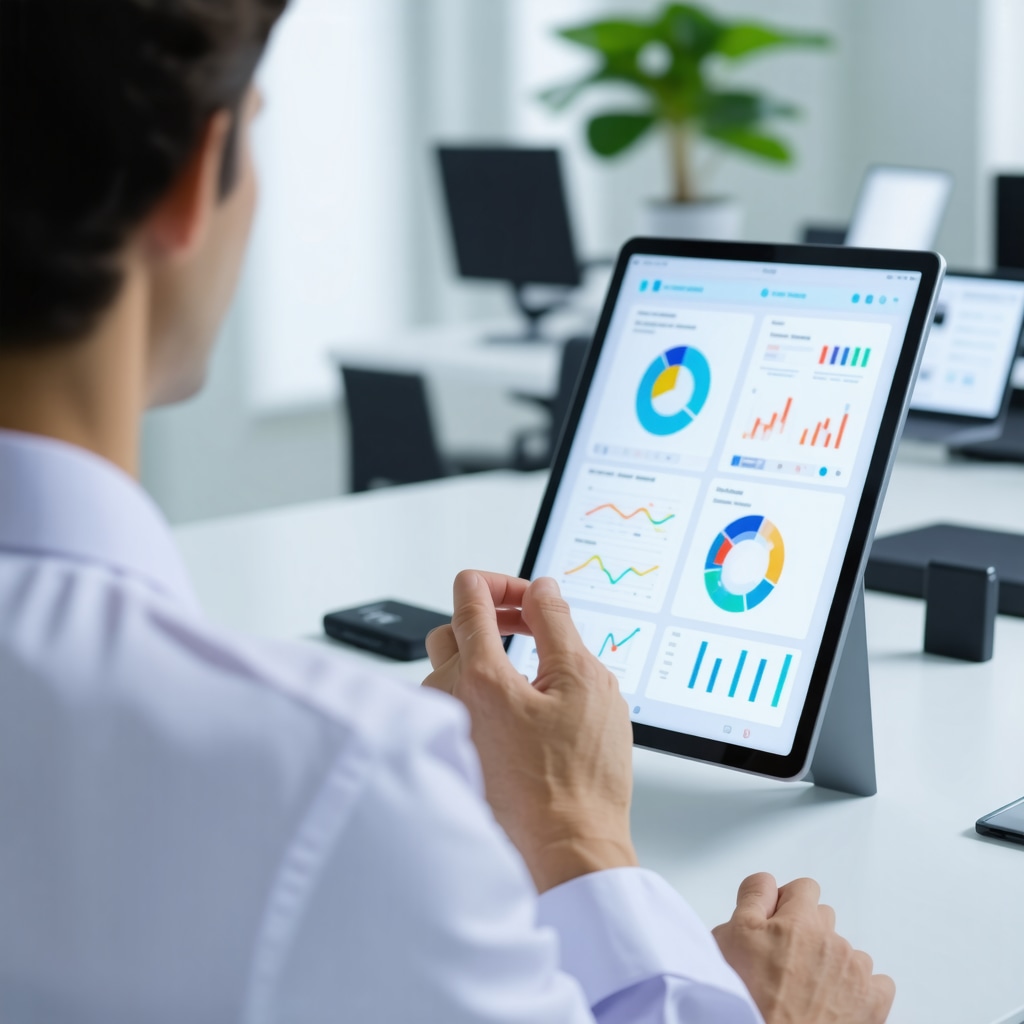 Physician reviewing biometric data from wearables and continuous glucose monitor during medical weight loss consultation