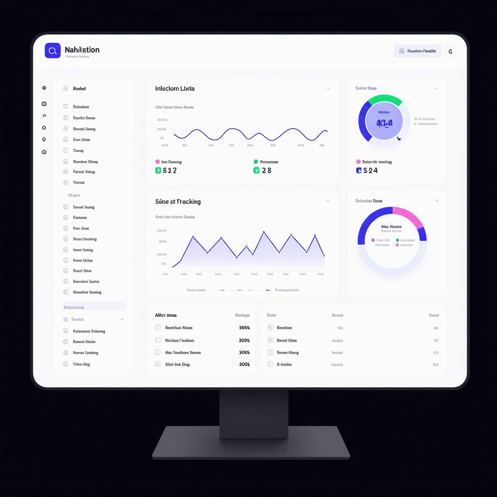 Modern digital health dashboard showing personalized data and AI analytics for weight loss injection therapy