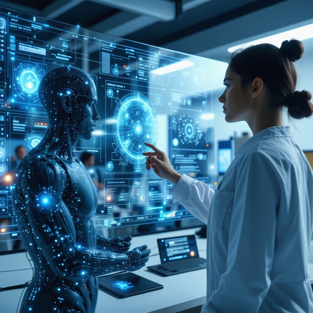 Telemedicine interface displaying AI analytics and genetic data for personalized weight loss treatment