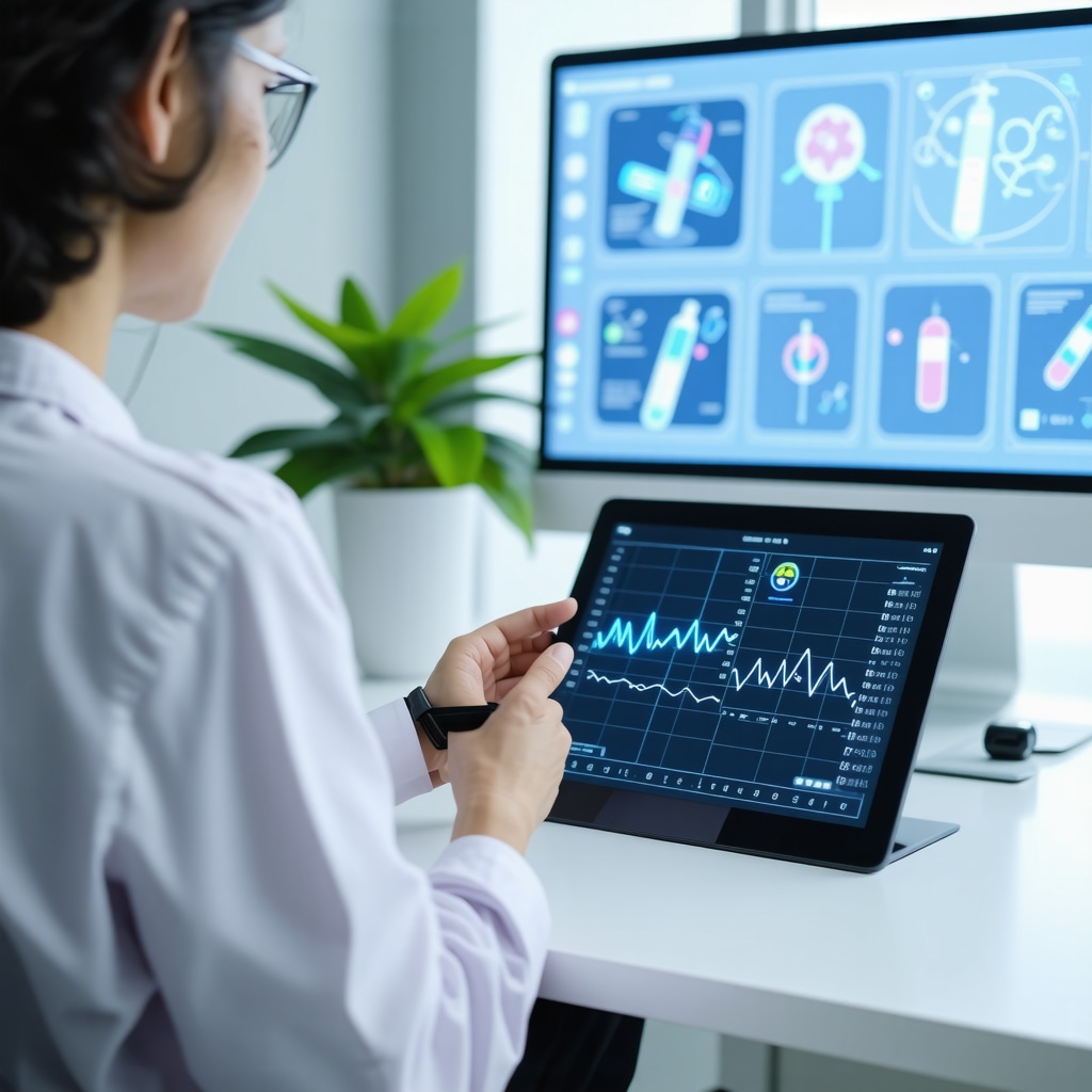 Patient using wearable device with AI analytics for injectable weight loss medication management