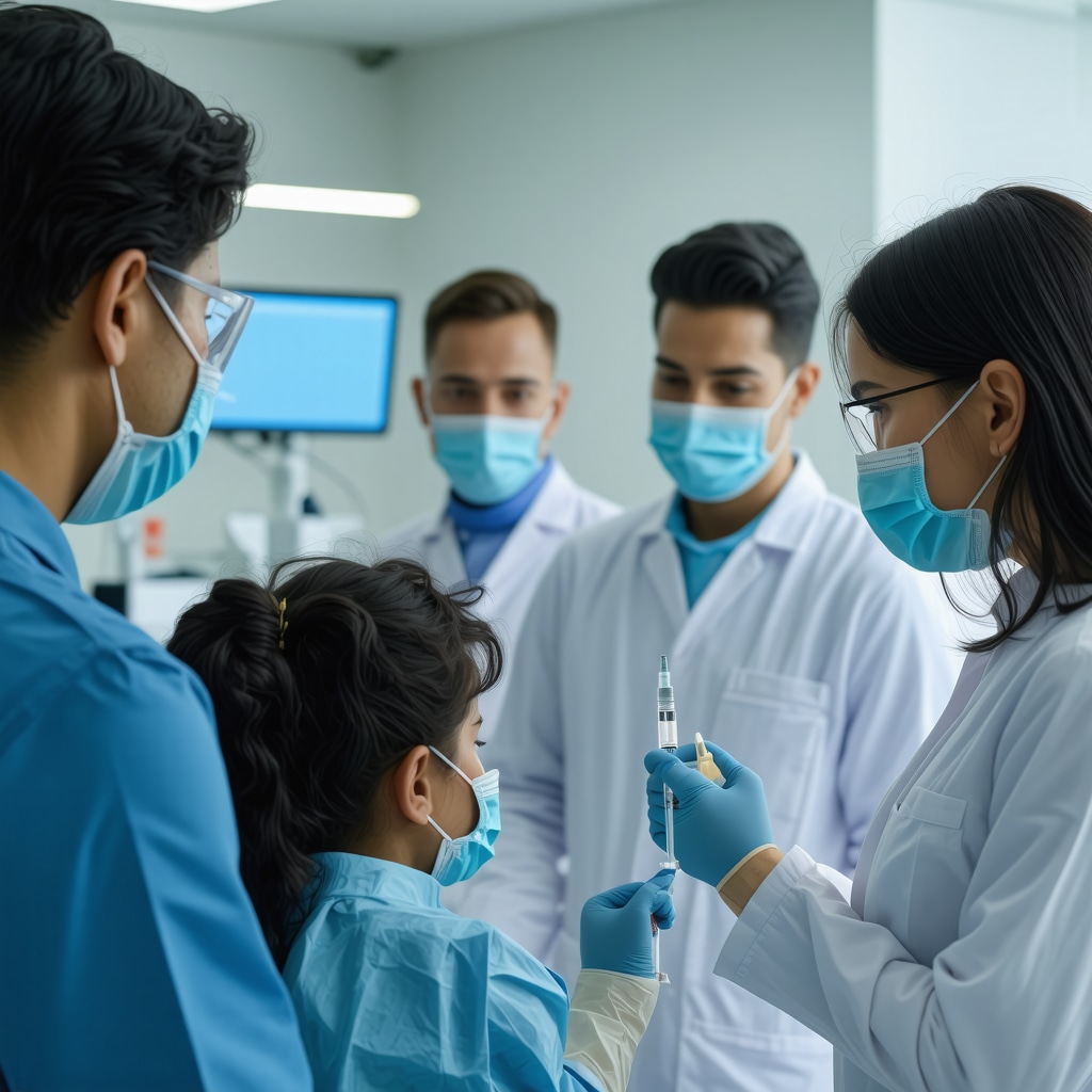 Diverse patients using injectable weight loss medications through injections, oral tablets, and transdermal patches in a futuristic clinical environment