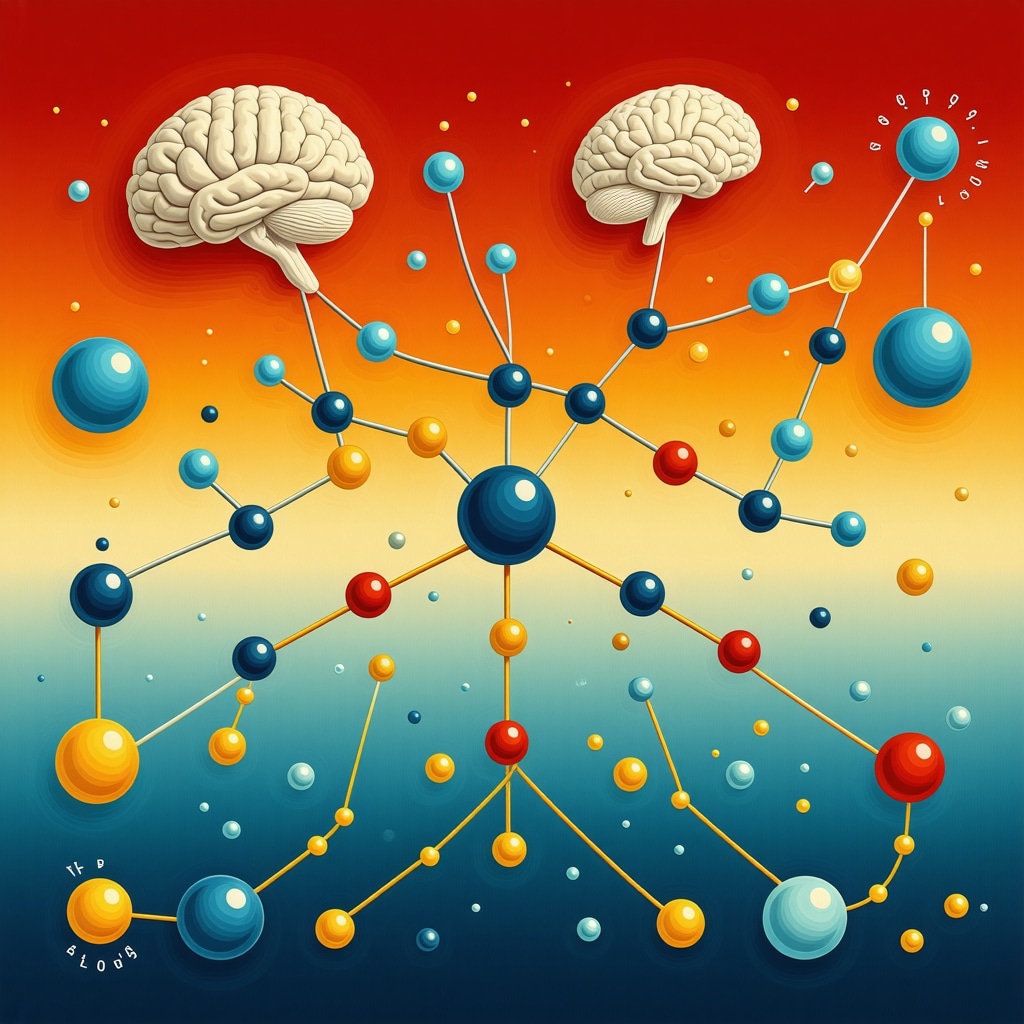 Illustration showing molecular GLP-1 receptor binding alongside genetic and behavioral economics symbols representing personalized weight loss treatment