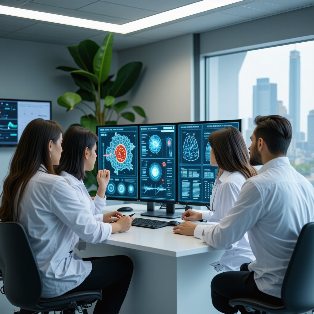 Medical professionals analyzing genetic and metabolic data for personalized weight loss injection treatment
