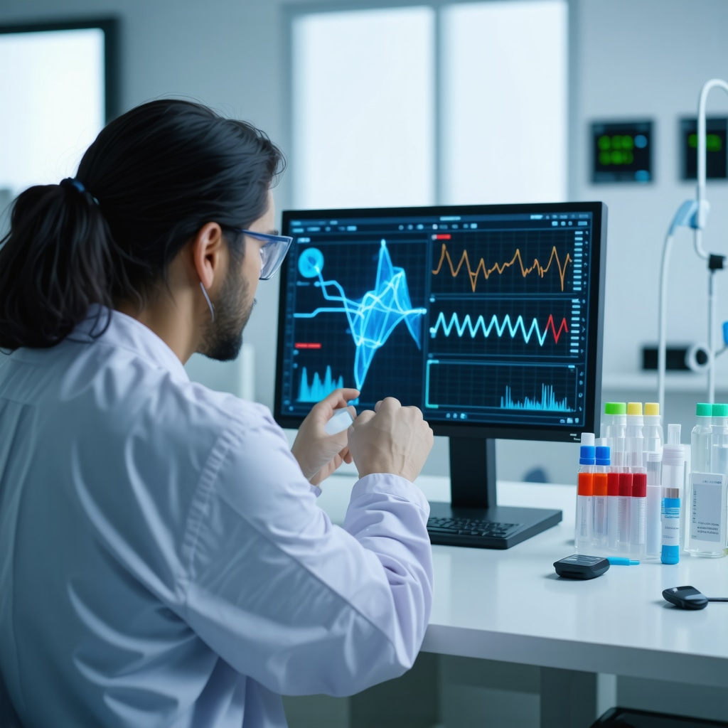 Doctor reviewing genetic and metabolic data for personalized injectable weight loss therapy