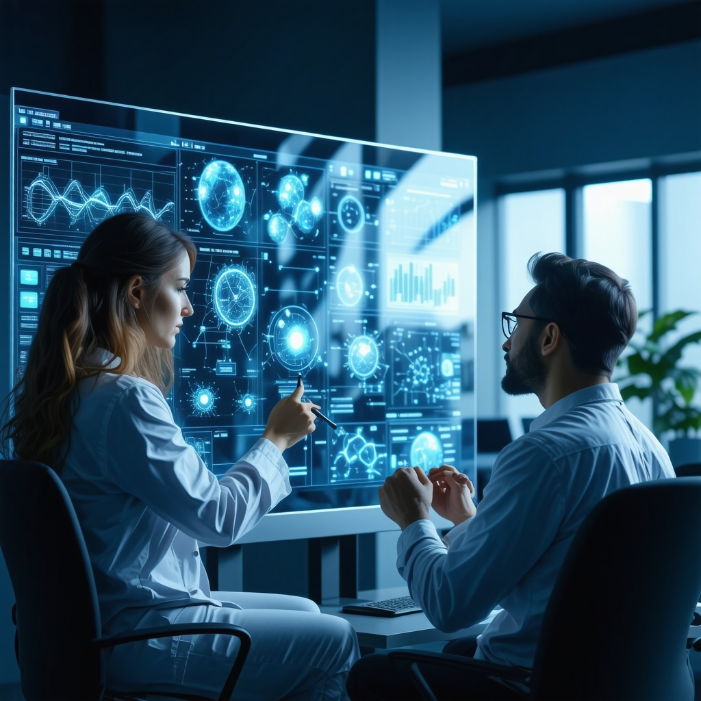 Healthcare professional reviewing genetic and metabolic data during a telemedicine weight loss consultation