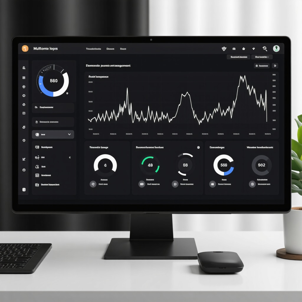 Futuristic digital health interface showing multi-omic data and AI analytics for weight loss