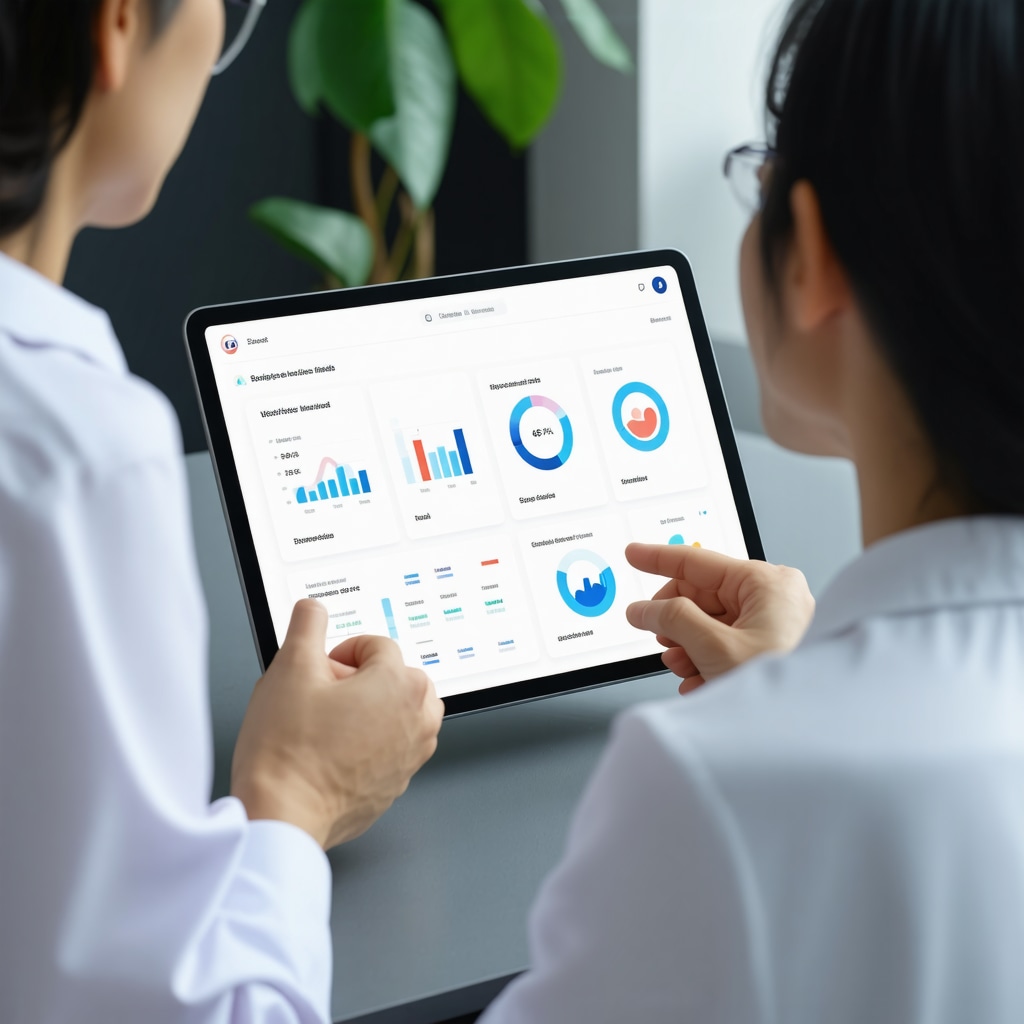 Patient engaging with AI-driven telemedicine platform for personalized weight loss treatment