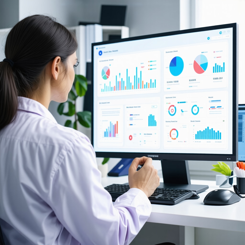 Telemedicine virtual consultation displaying AI analytics and genomic data for personalized weight loss treatment