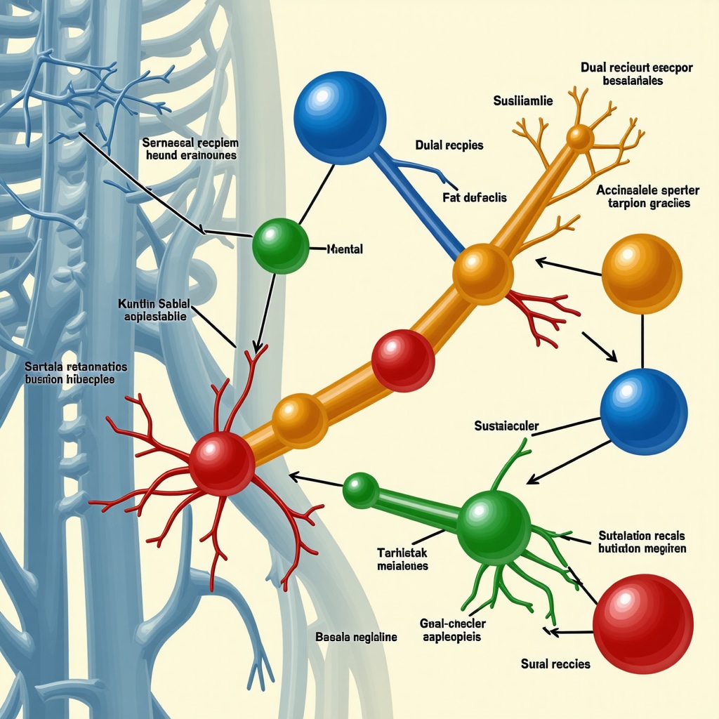 Diagram showing dual GLP-1 and GIP receptor targeting for weight management.