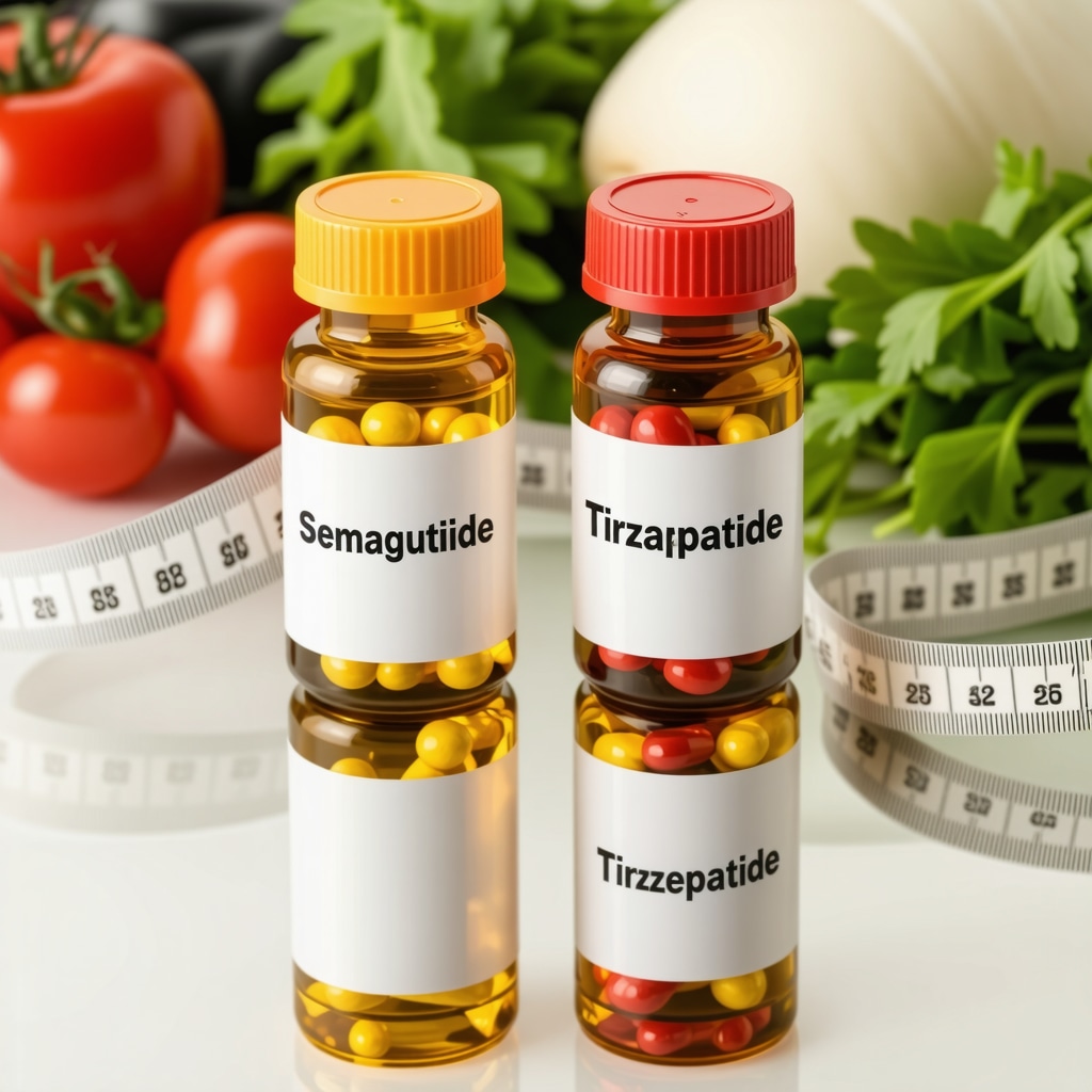 GLP-1 Weight Loss Medications: Choosing Between Semaglutide & Tirzepatide