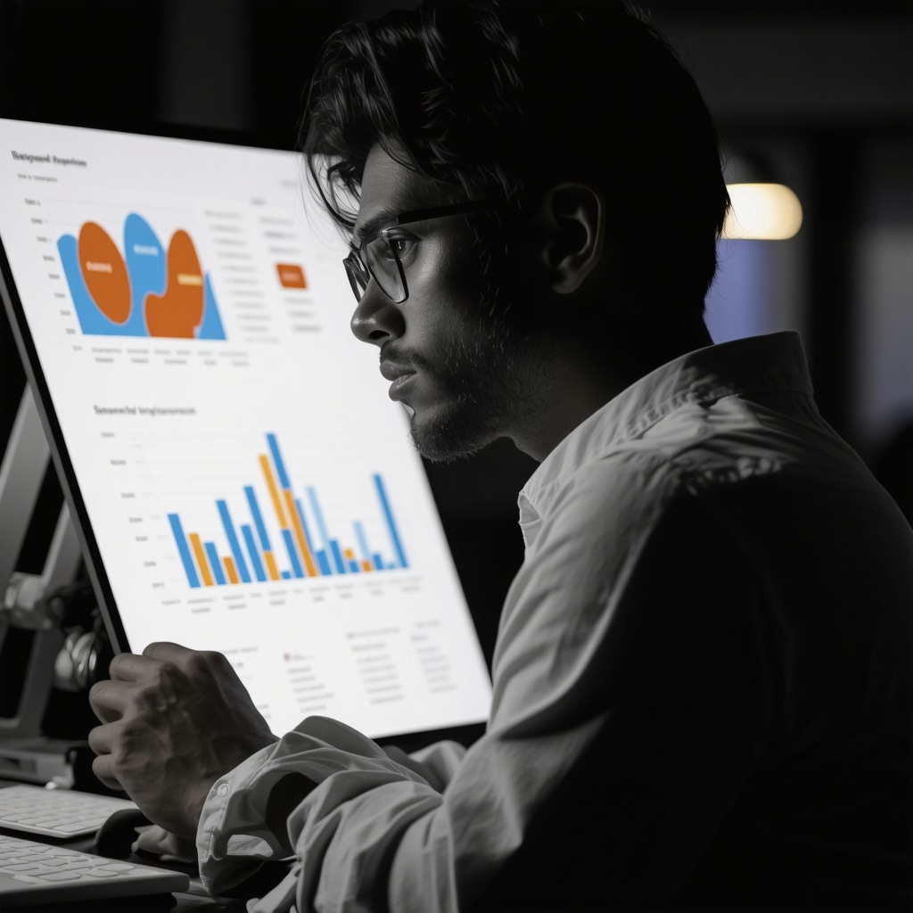 A person analyzing medical data on weight loss medications in 2025