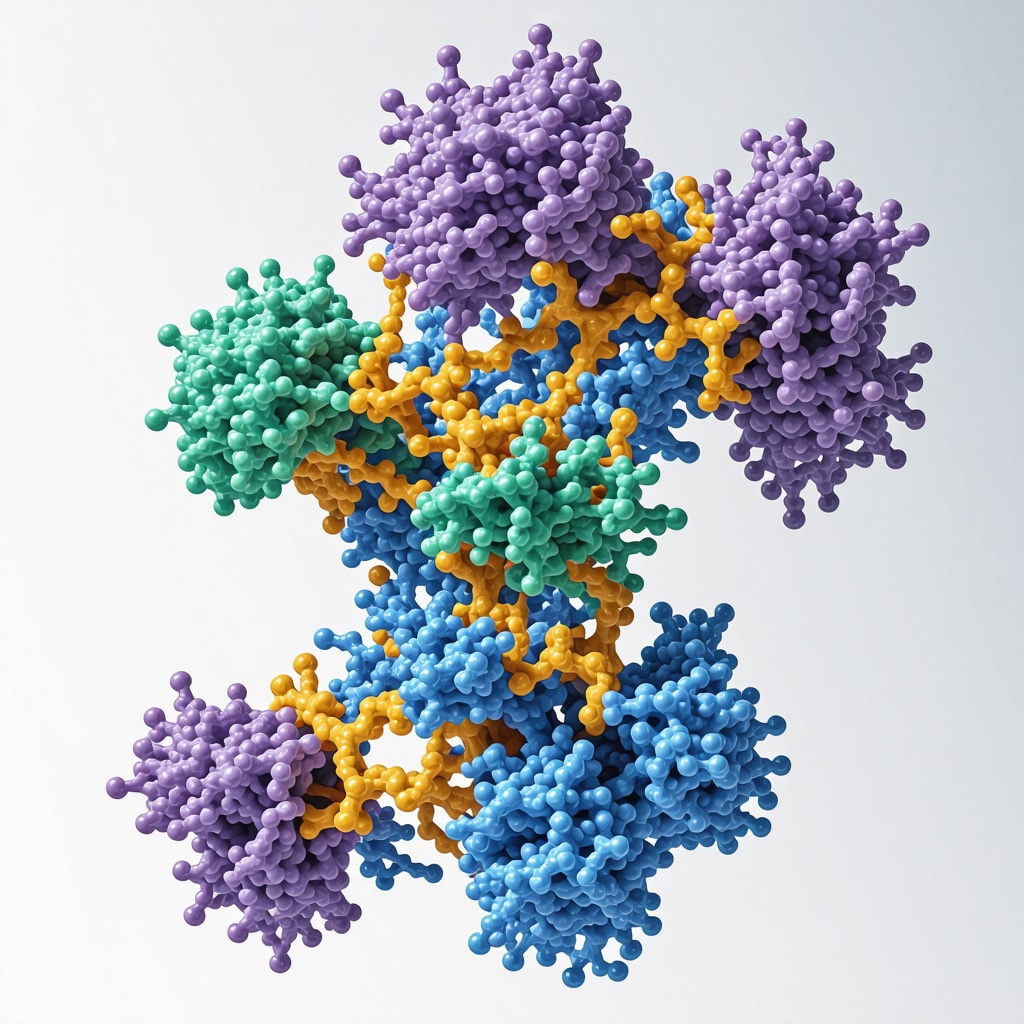 Structural diagram of GLP-1 receptor showing ligand binding and conformational states