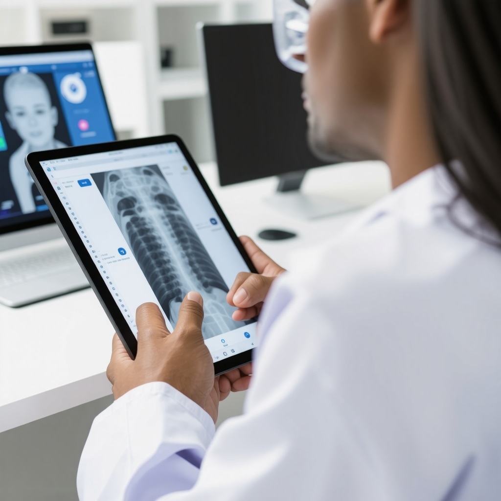 Patient and doctor discussing injectable weight loss treatment via telemedicine on a digital tablet