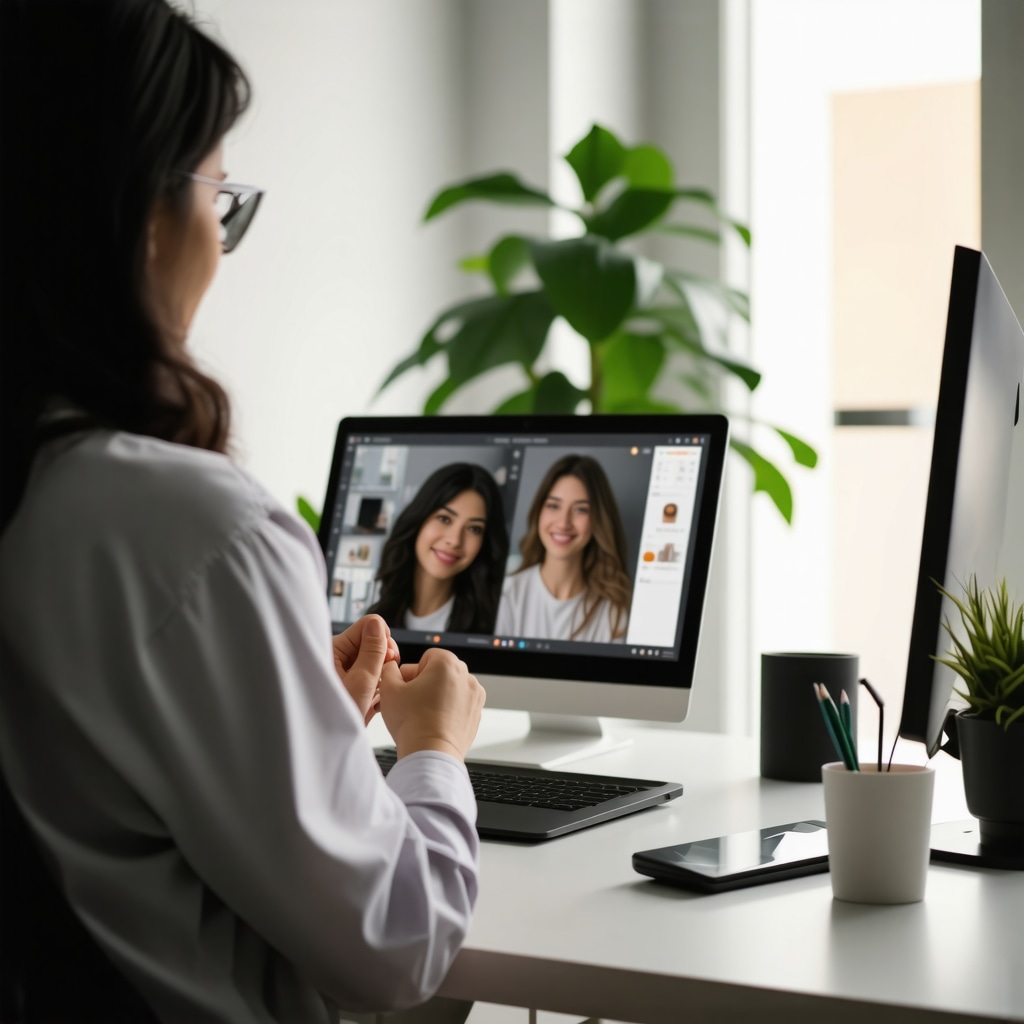 Doctor and patient discussing weight loss medication via telemedicine platform