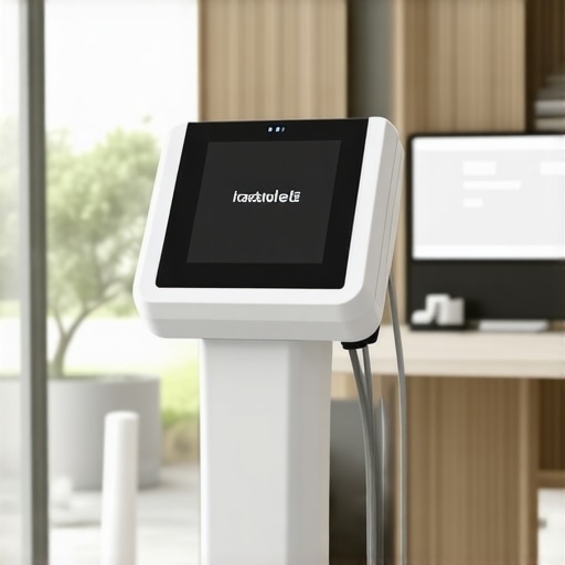 A sleek, modern medical device designed for personalized weight loss treatment, emphasizing innovation and user comfort
