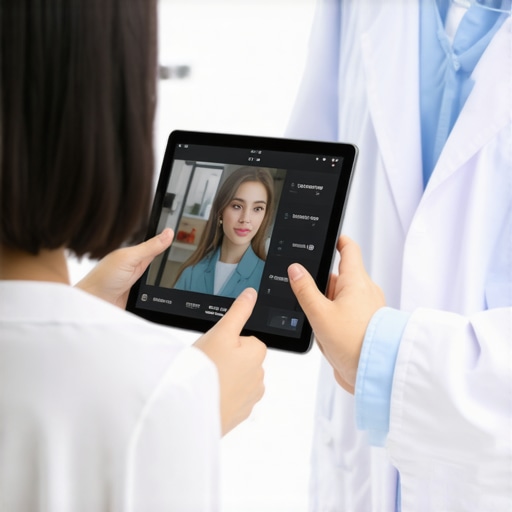 Doctor and patient engaging in a telemedicine consultation for weight management in 2025.