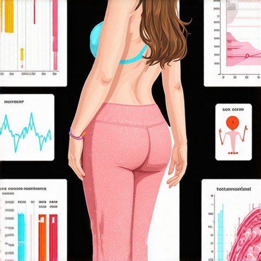 Illustration of long-term GLP-1 medication monitoring and futuristic obesity treatments.