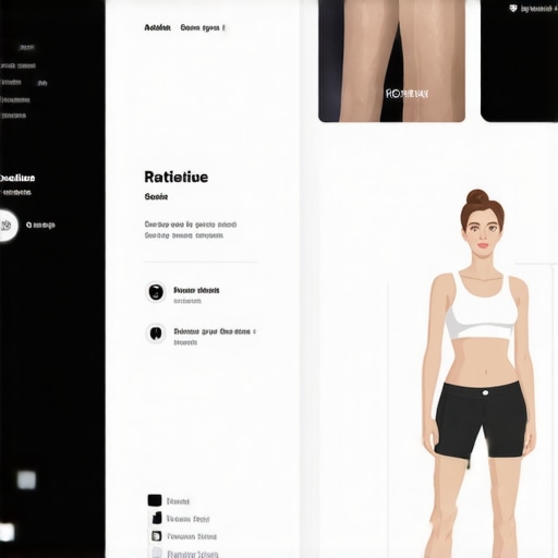A high-tech digital interface displaying telemedicine data integrated with wearable health devices for personalized weight loss plans.