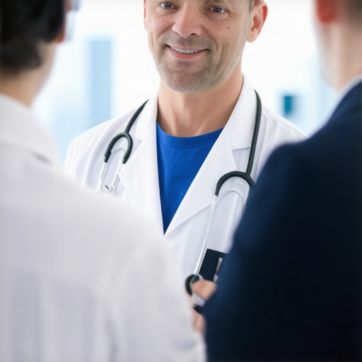 Doctor consulting patient via telemedicine for weight management