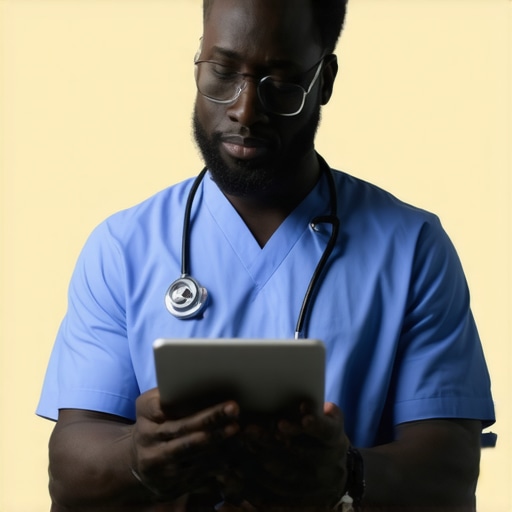 Doctor and patient discussing weight loss options through telemedicine with digital health tools