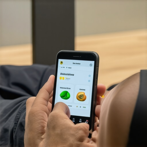 Tech Tools for Weight Loss Maintenance Person tracking health metrics with wearable devices and mobile apps for sustained weight loss