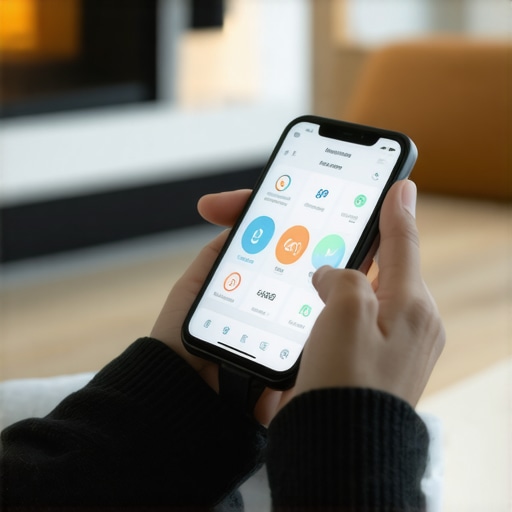 Person using a smartwatch and smartphone to monitor health and fitness data.