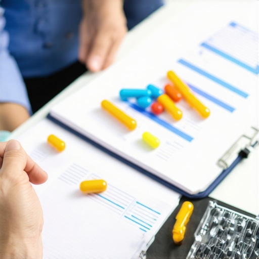 Doctor consulting with a patient about prescription weight loss medications and lifestyle changes.