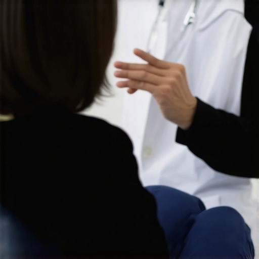 Healthcare professional consulting with a patient about FDA-approved weight loss treatments.