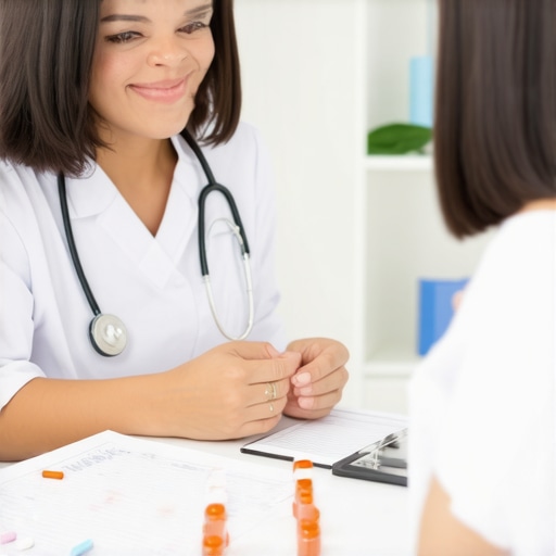 Doctor consulting with patient about weight loss medication plans