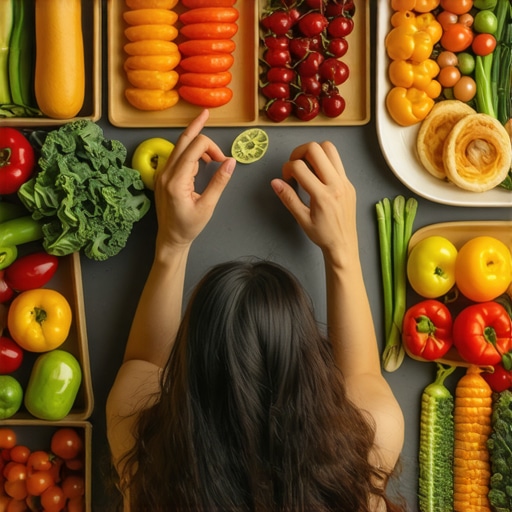 Person preparing nutritious meals to support weight loss goals.
