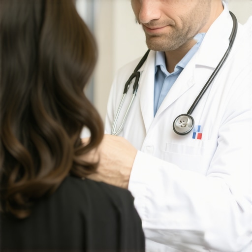 Doctor discussing prescription weight loss options with patient