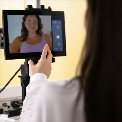 Doctor and patient discussing prescription weight loss treatments over video call