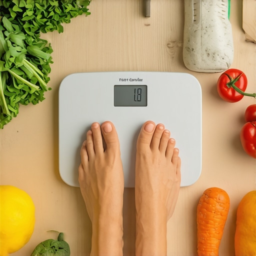 Individual measuring body composition with a smart scale in home environment